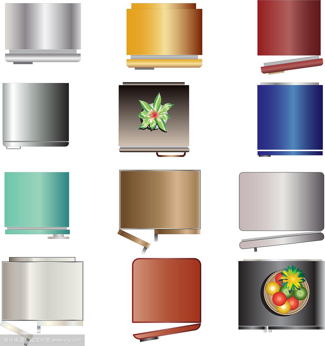 廚房設(shè)備冰箱俯視圖的設(shè)計(jì)與應(yīng)用